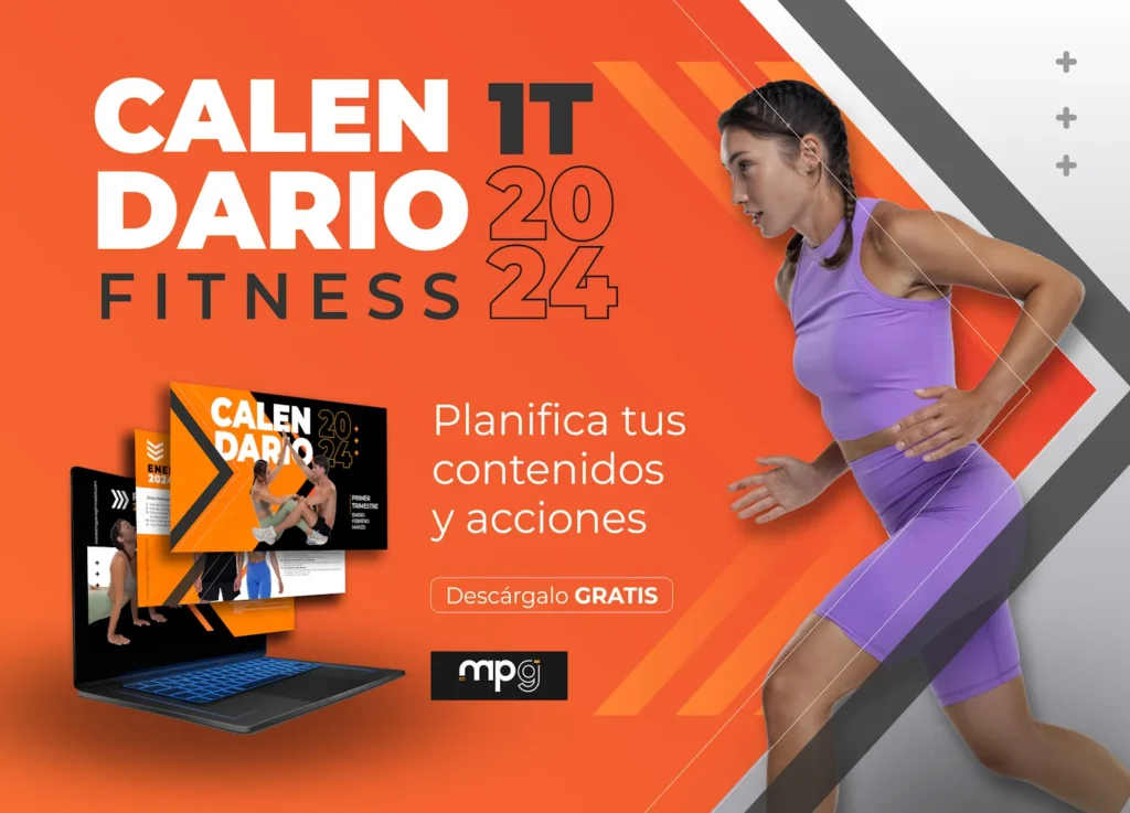 Calendario Fitness 1er trimestre 2024 - MPG Marketing para Gimnasios