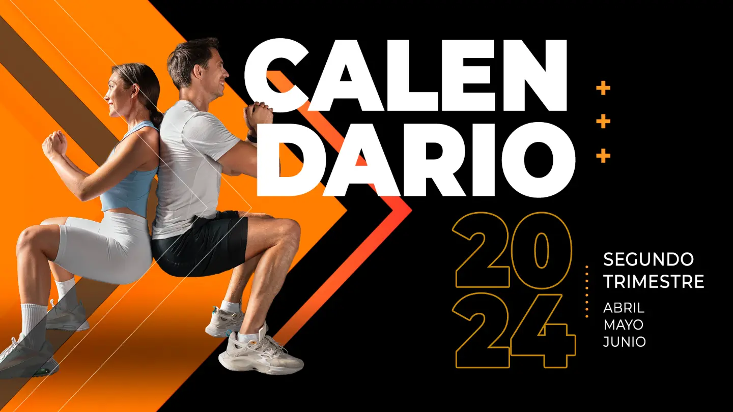 Calendario Fitness 2º trimestre 2024